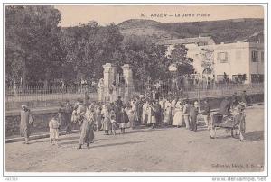 ARZEW - Le Jardin Public - Très animée