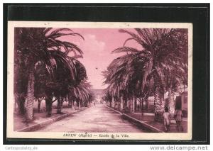 CPA Arzew, Entree de la Ville