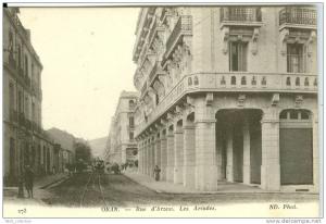 ORAN - Rue d'Arzew - Les Arcades