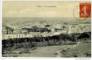 ALGERIE -  ARZEW  -  LA VUE GENERALE