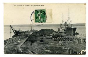 ARZEW le port et la nouvelle jetée