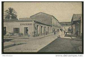 ALGERIE ARZEW /           Rue de la Marine       /