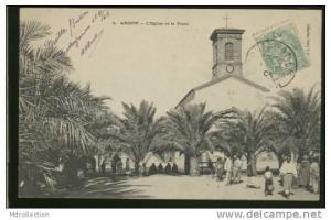 ALGERIE ARZEW /           Eglise et la place       /