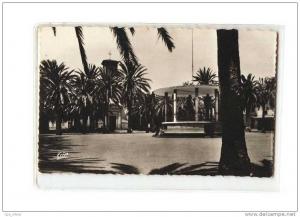 ALGERIE Arzew Place d'Isly, Kiosque à Musique, ed CAP 16, CPSM 9x14, 195?