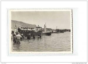 ALGERIE Arzew Photo, Procession de la Vierge, Notre Dame de la Mer, Bateau, Photo 9x13, 195?