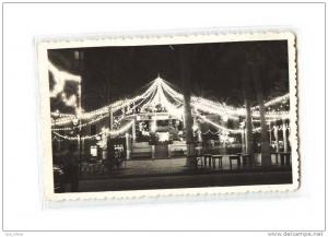 ALGERIE Arzew Photo, Kiosque à Musique, Soir de Fete, n°2, Photo 9x14, 195?