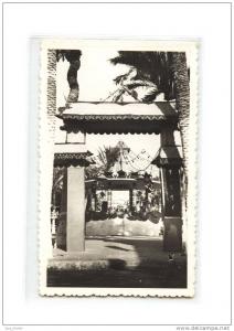ALGERIE Arzew Photo, Kiosque à Musique, Jour de Fete, Photo 9x14, 195?