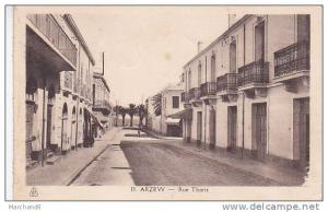 ALGERIE.ARZEW.RUE THIERS