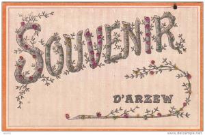 Souvenir d' ARZEW - avec petits brillants