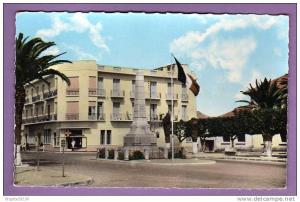 CPSM ALGERIE ARZEW PLACE DE LA REPULBLIQUE MONUMENT AUX MORTS