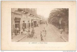 ARZEW Algérie Place d´Isly animée DAIRA VILLAYA D´ORAN