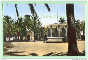 AFRIQUE du NORD - ALGERIE - ARZEW - PLACE D'ISLY - KIOSQUE à MUSIQUE