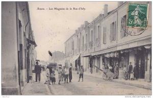 Arzew.- (Algérie)  Les Magasins de la Rue  d´ Isly    -  (belle animation)