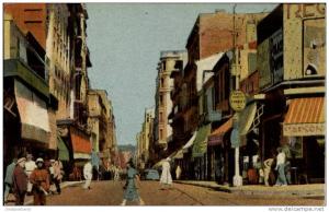 Oran, Algeria - Rue d'Arzew - street view anime animee