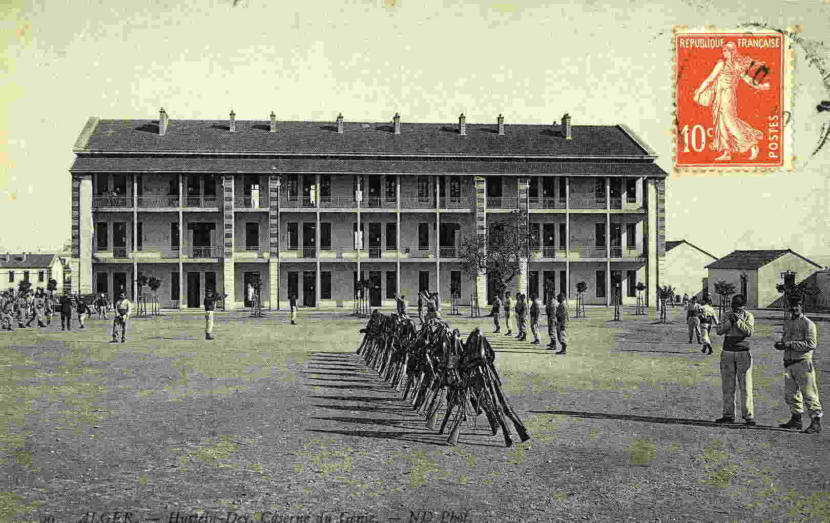 ALGER - Hussein-Dey - Caserne du Génie