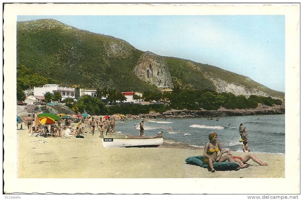 Tipasa - CHENOUA - la Plage et le Cap  - ( Voir verso )