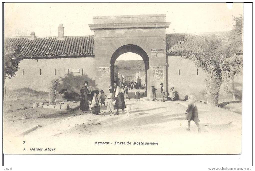 Algerie Arzew Porte de Montaganem