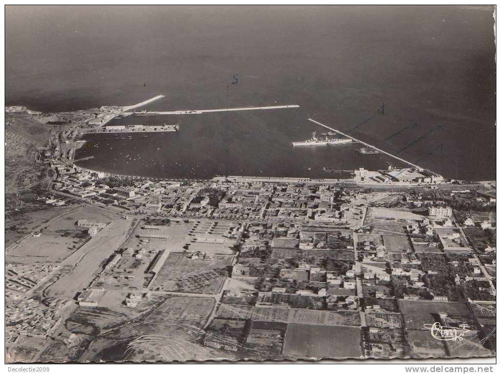 BR47375 Arzew vue panoramique aerienne     2 scans