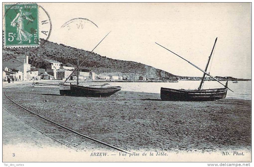 Arzew - Vue prise de la Jetée