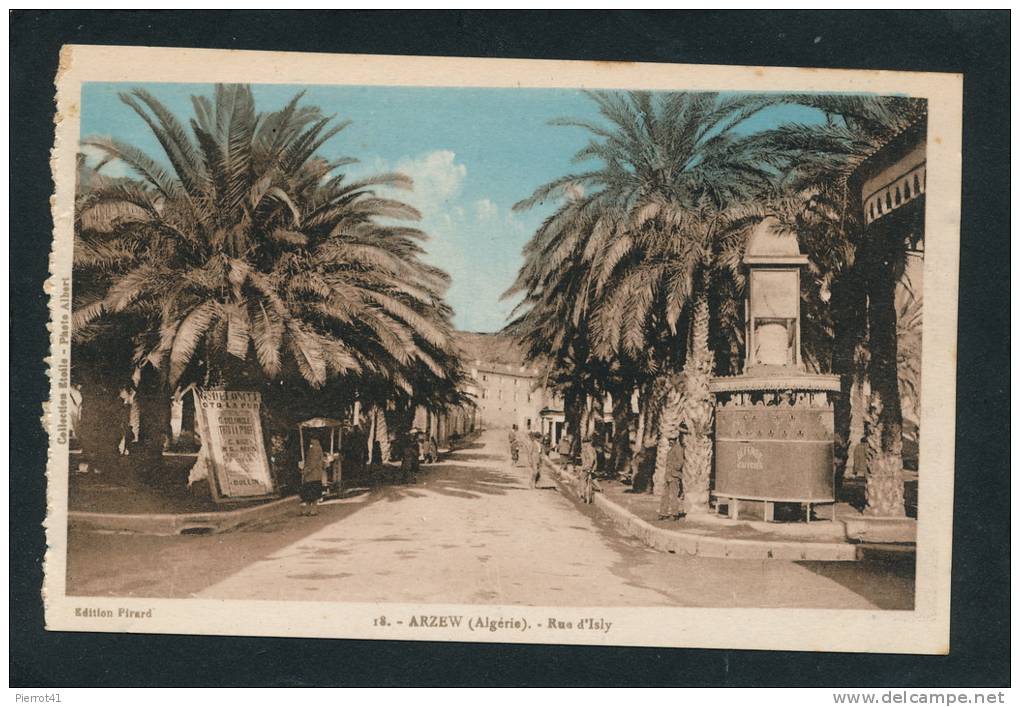 AFRIQUE - ALGERIE - ARZEW - Rue d´Isly (animation)