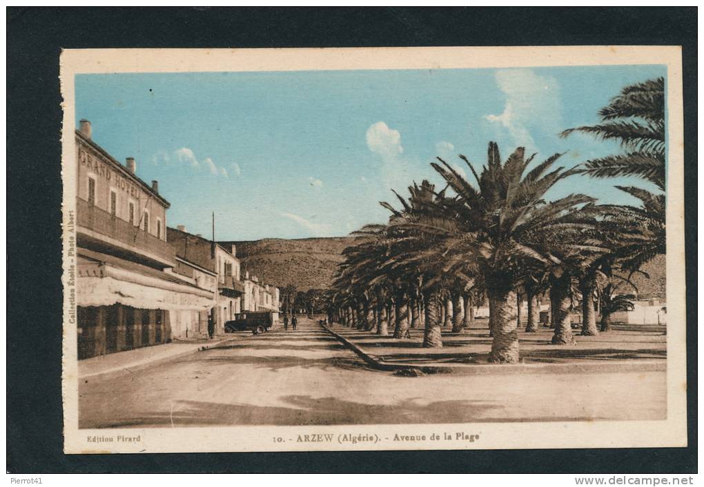 AFRIQUE - ALGERIE - ARZEW - Avenue de la Plage