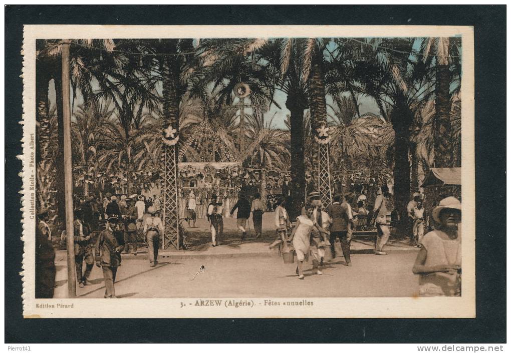 AFRIQUE - ALGERIE - ARZEW - Fêtes annuelles (animation)