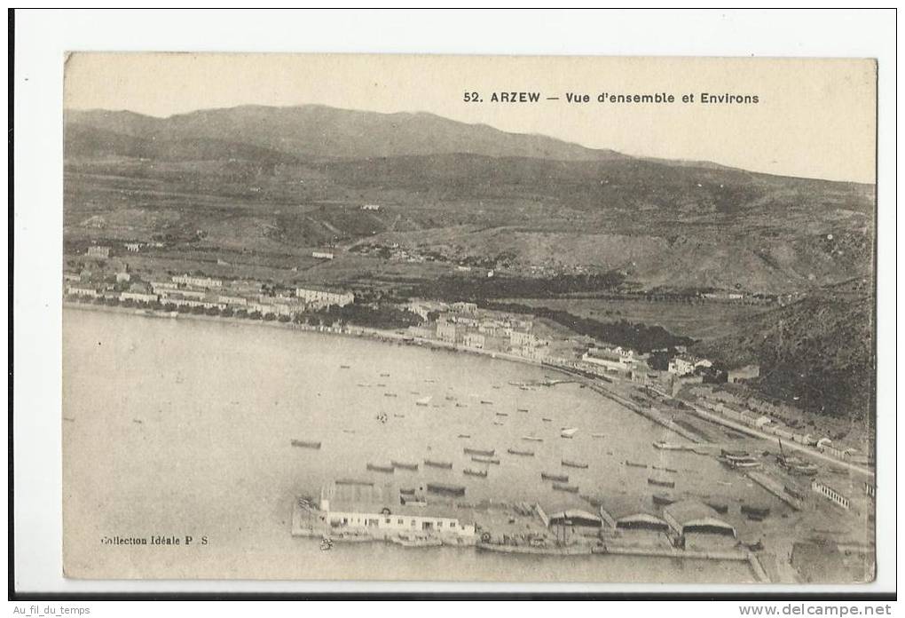 ARZEW , VUE D' ENSEMBLE ET ENVIRONS