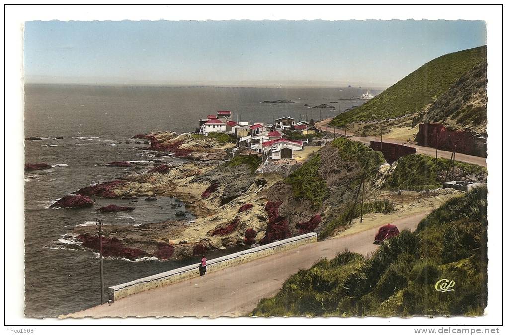 Algérie. Arzew. La corniche à fontaine des gazelles (776)