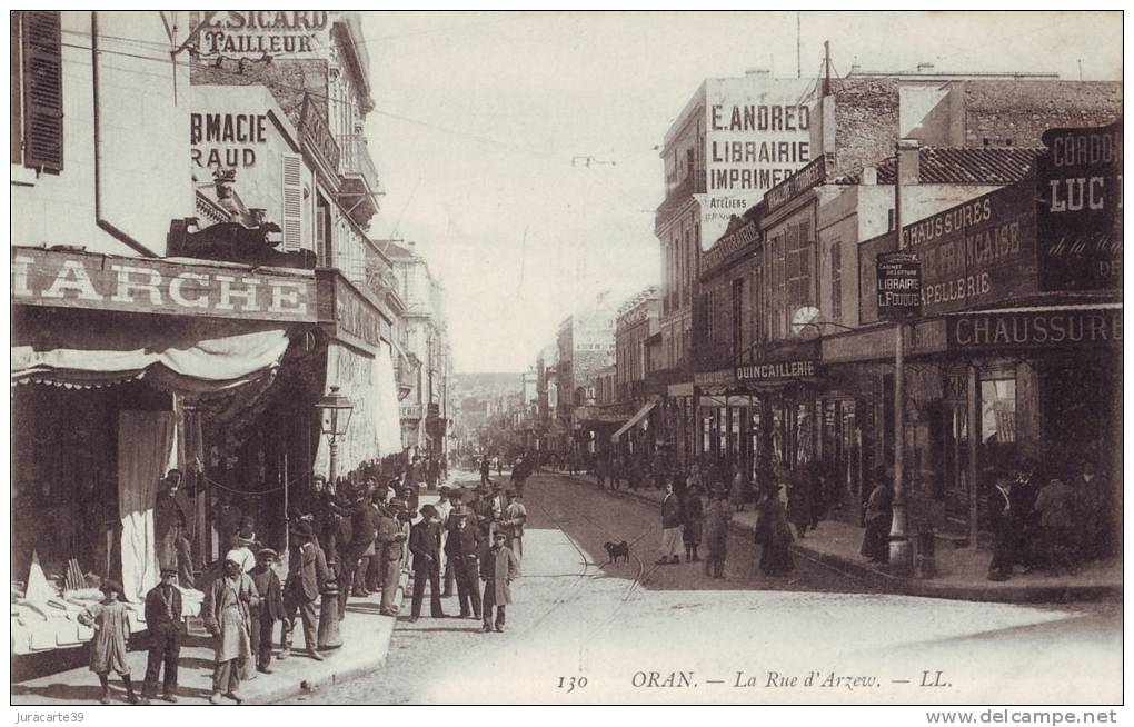 Algérie.Oran.La Rue d'Arzew.