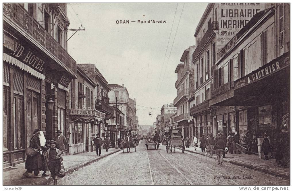 Algérie.Oran.Rue d'Arzew.