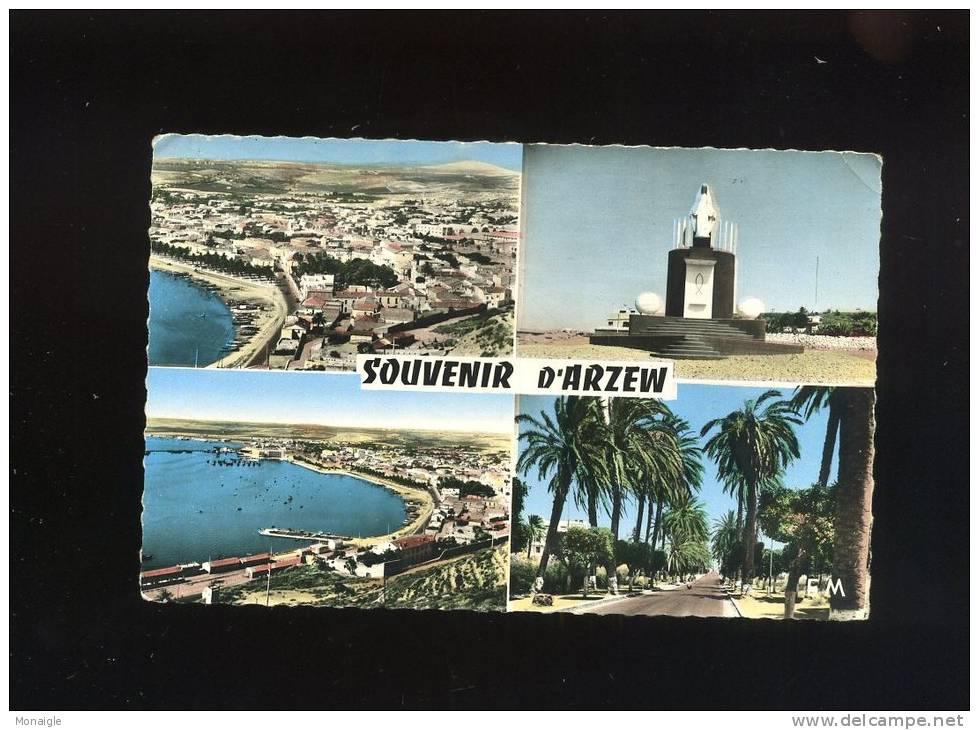 CPSM ALGERIE SOUVENIR D ARZEW