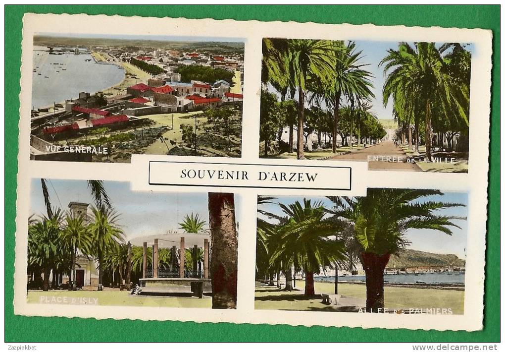cpsm  ALGERIE  -  ARZEW    Multi-vues    ...  AT10
