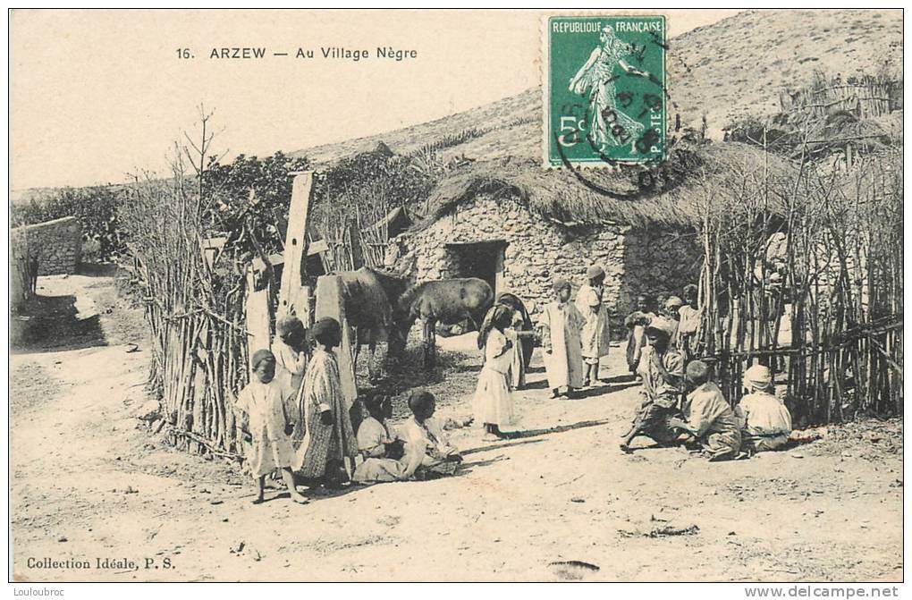ARZEW AU VILLAGE NEGRE