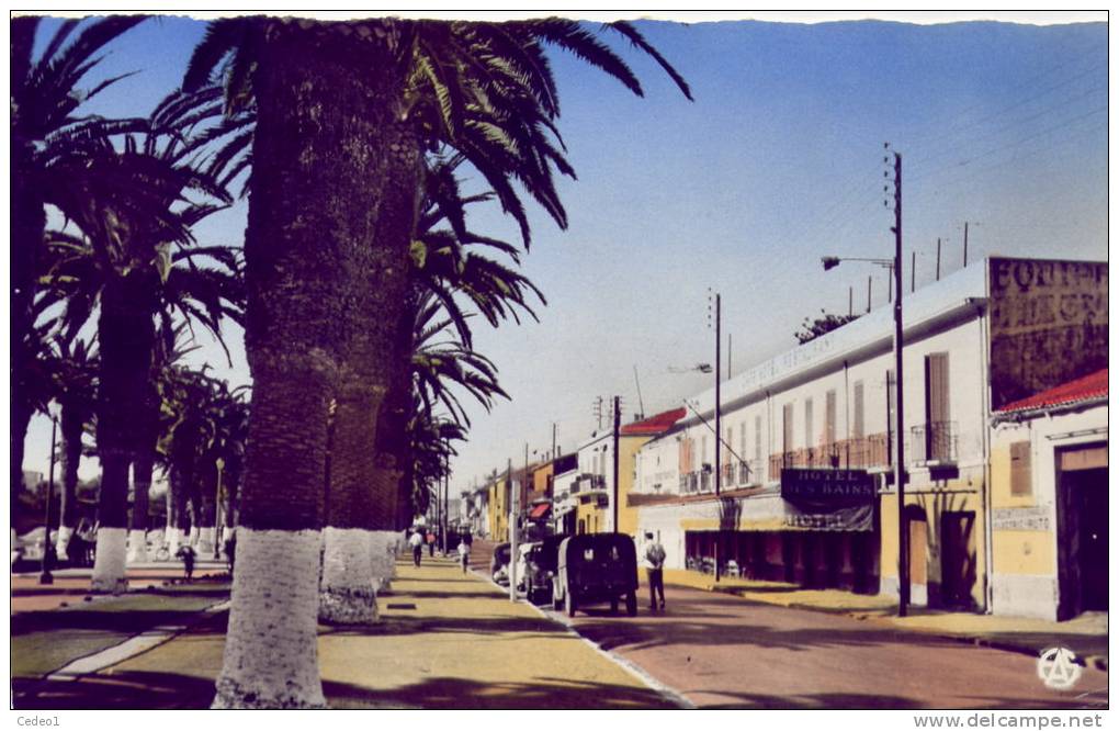 ALGERIE  ARZEW L'ESPLANADE