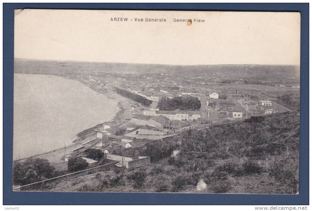 ALGERIE - ARZEW - vue generale