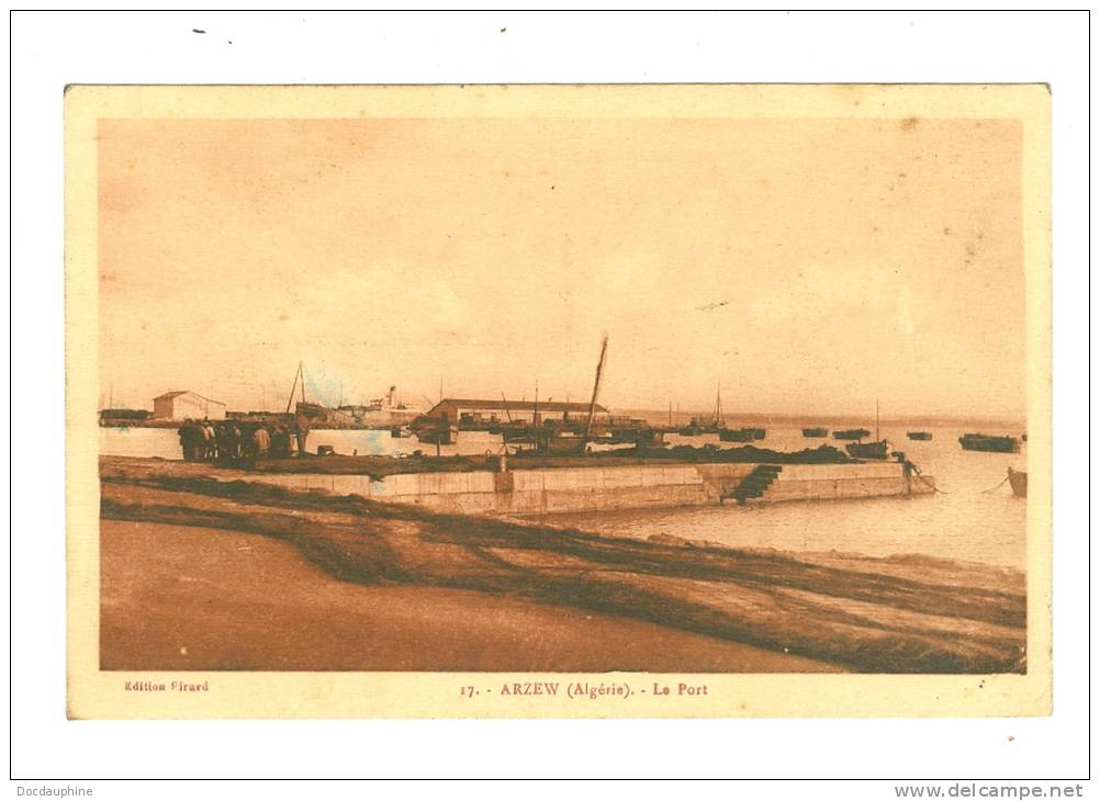 ARZEW le port edit picard années 30