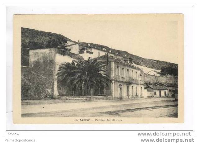 Arzew - Pavillon des officers, Algeria, 1910s