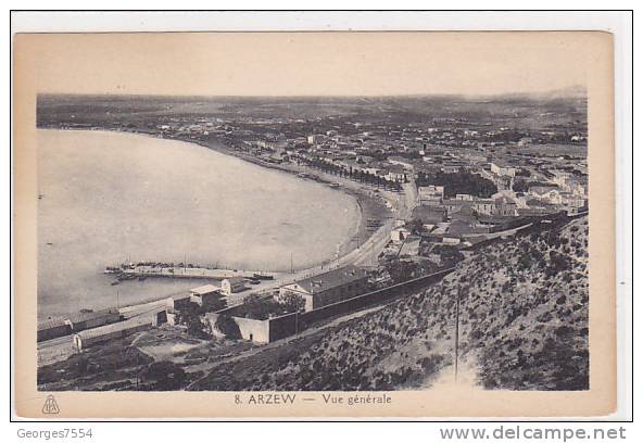 ALGERIE - ARZEW - VUE GENERALE