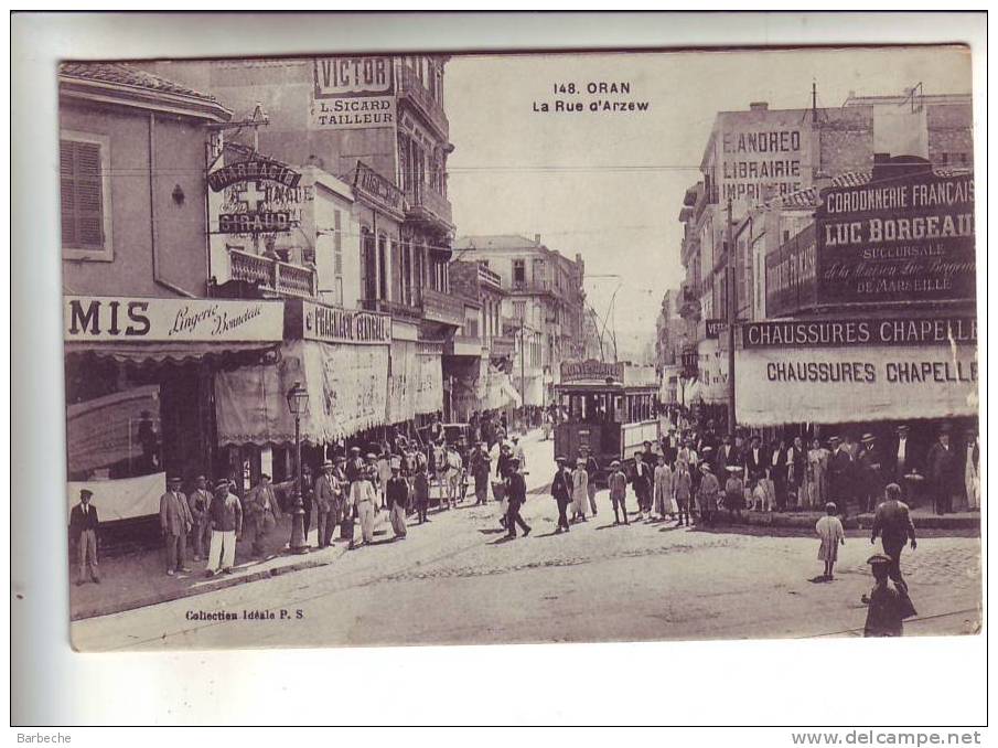 ORAN .-  La rue d' Arzew