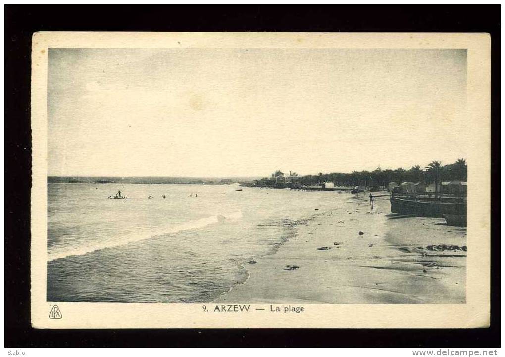 ALGERIE - ARZEW - LA PLAGE