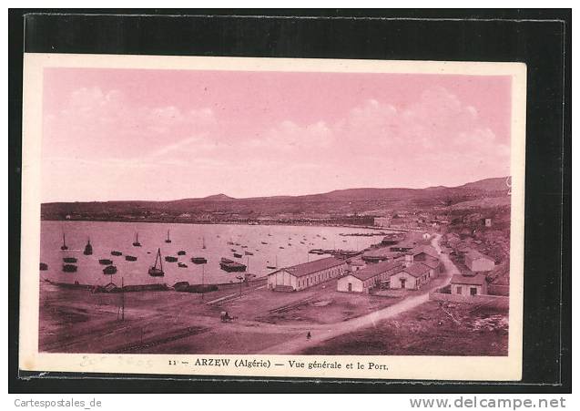 CPA Arzew, Vue generale et le Port