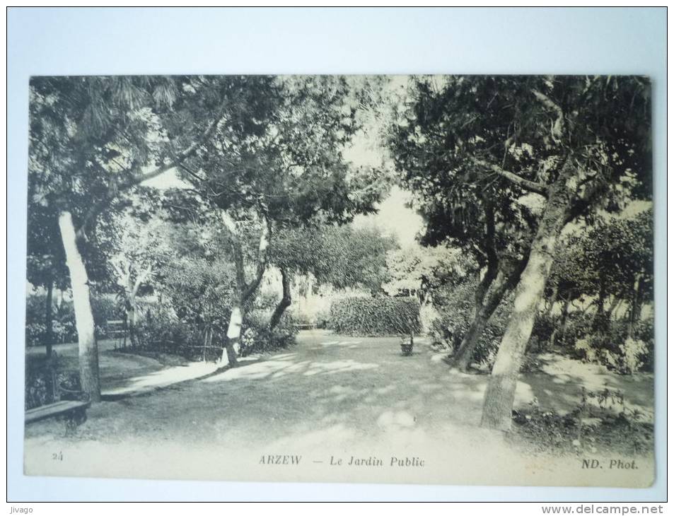 ARZEW    Le  JARDIN  PUBLIC
