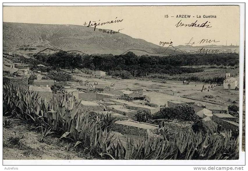 ALGERIE  ARZEW  LA GUETTA