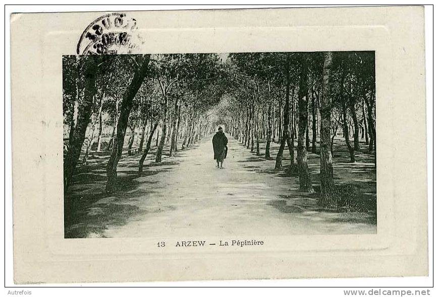 ALGERIE  ARZEW  LA PEPINIERE