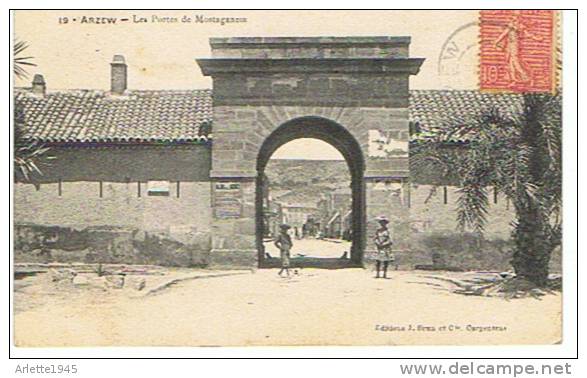 ARZEW (Algérie) Les Portes de Mostaganem    1905