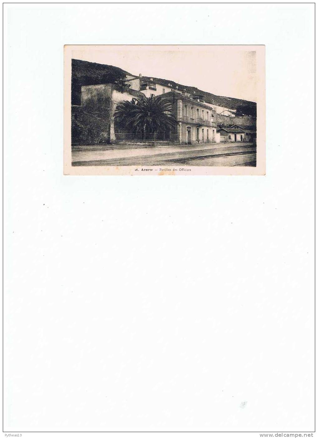 ARZEW - Pavillon des Officiers