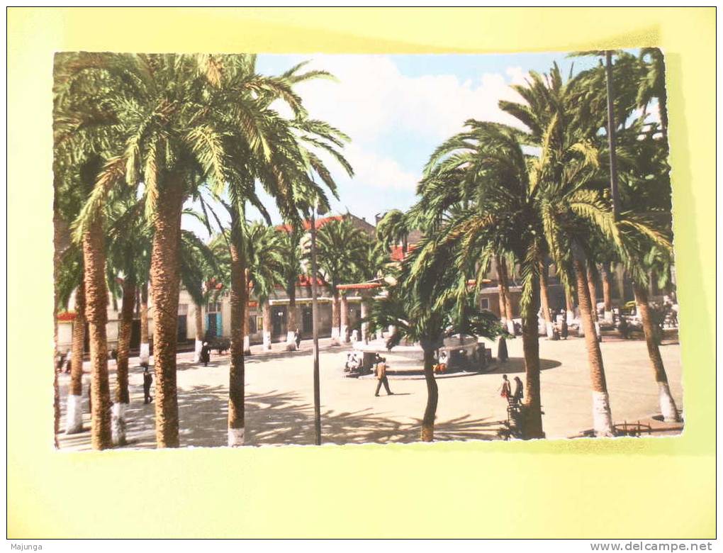 CPA - ALGERIE - ARZEW - ORAN - LA PLACE D. ISLY - DENTELEE