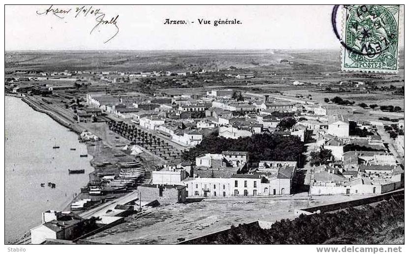 ALGERIE - ARZEW - VUE GENERALE