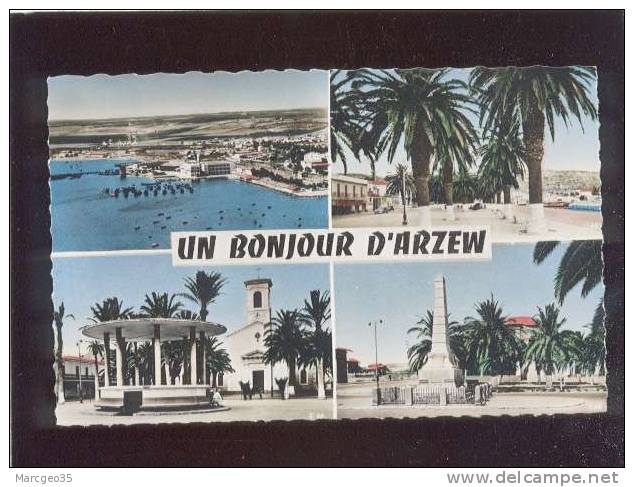 un bonjour d'arzew édit.combi n° 60 multivue  kiosque