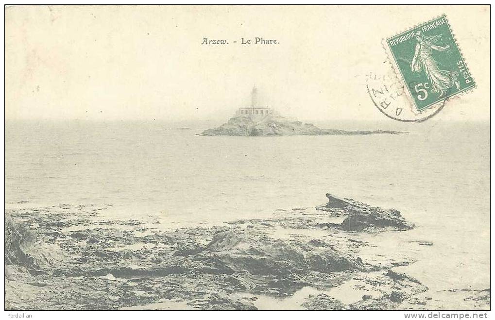 ALGERIE.  ARZEW.  LE PHARE.  BEAU PLAN